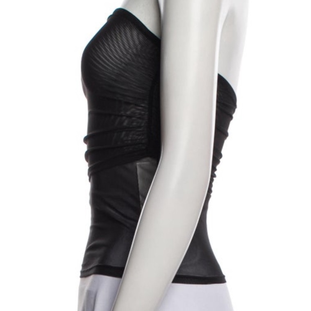 Black Mesh Top - Picture 3 of 3